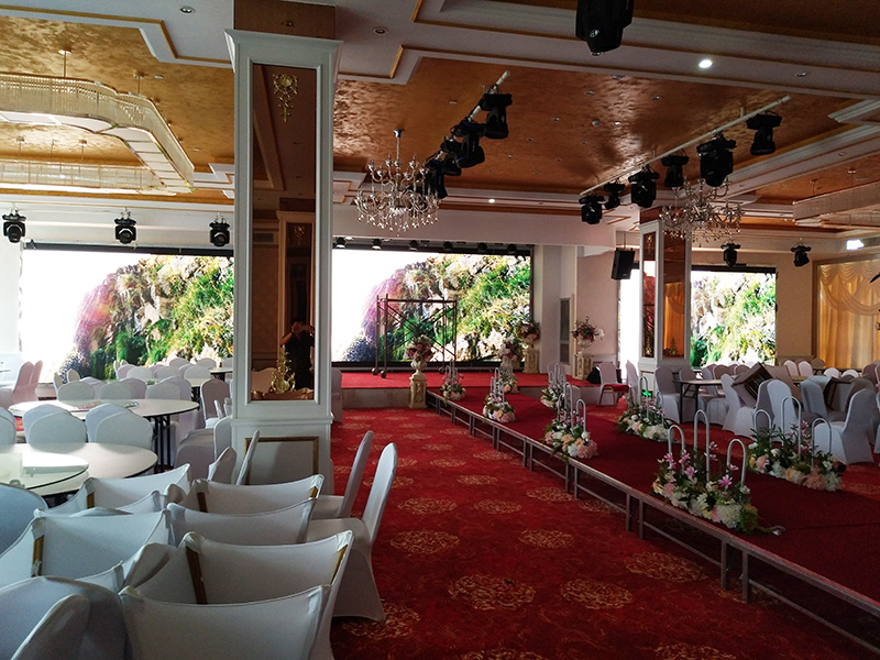 安徽安庆旅馆全彩LED显示屏项目